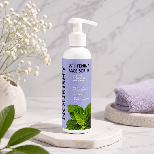 Nourishy-Whitening Face Scrub