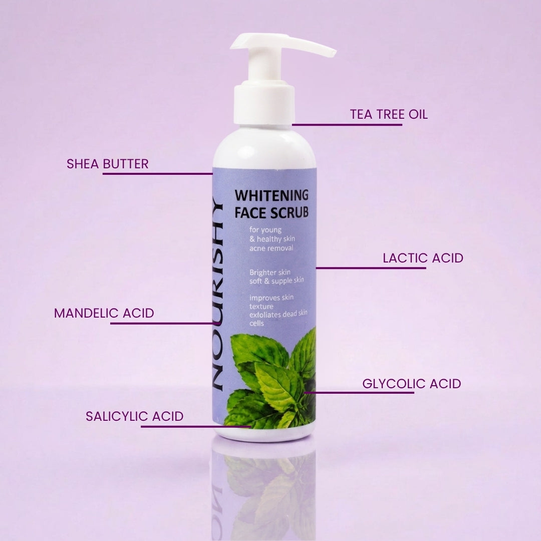 Whitening Face Scrub