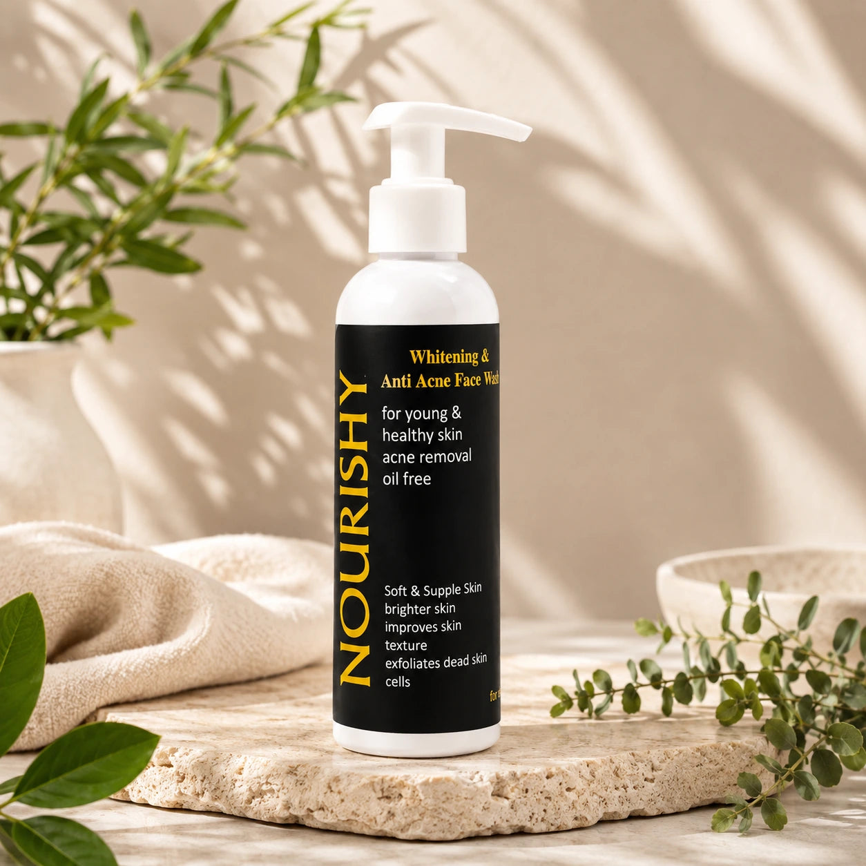 Nourishy-Anti Acne & Whitening Face Wash